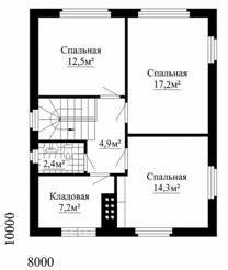 планировка дома 150-200 м.кв.(3.2)