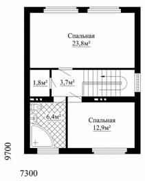 планировка дома 100-150 м.кв.(7.2)