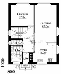 планировка дома 150-200 м.кв.(3.1)
